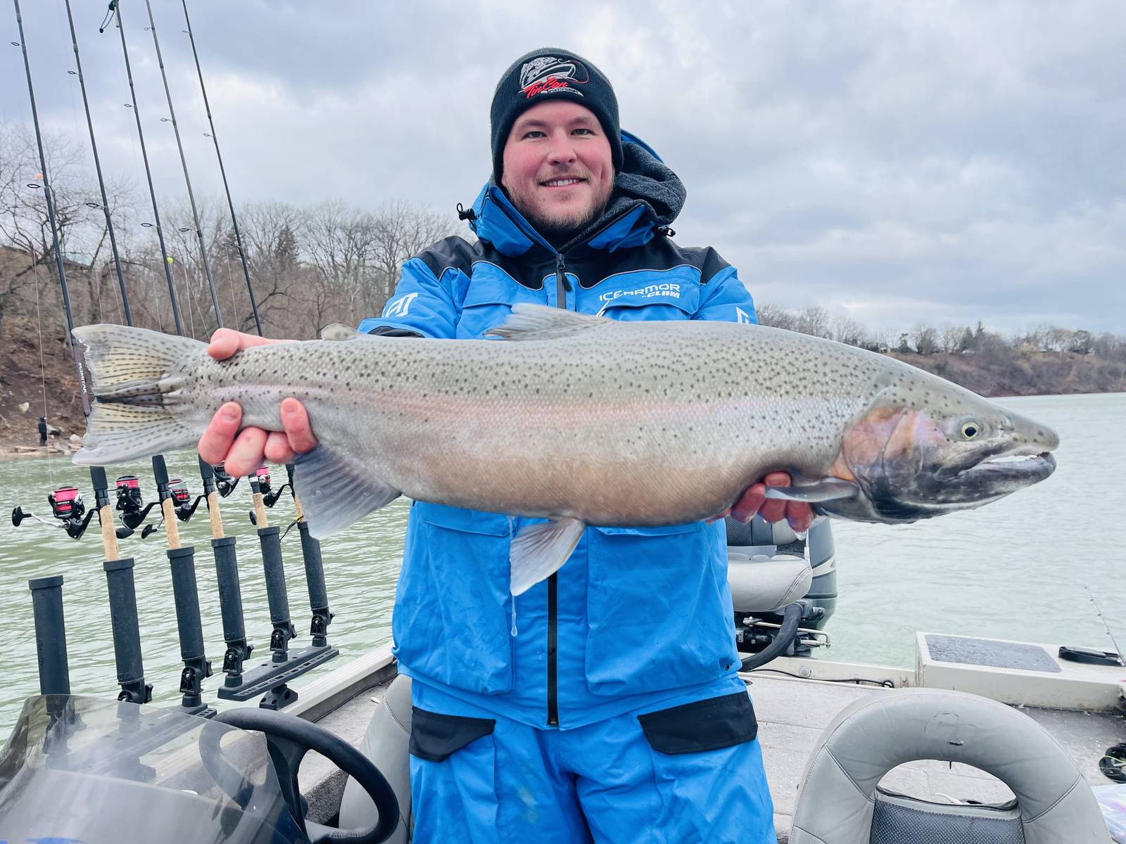Collage of fish caught aboard the charter